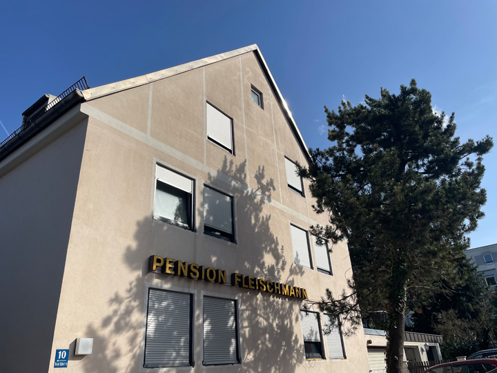 Das Haus in Milbertshofen, die ehemalige Pension Fleischmann